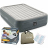 Надувная кровать INTEX Essential Rest 64126, 152×203×46 см, встроенный насос 220V