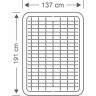 Надувная кровать INTEX PremAire Elevated 64904, 137×191×46 см, встроенный насос 220V